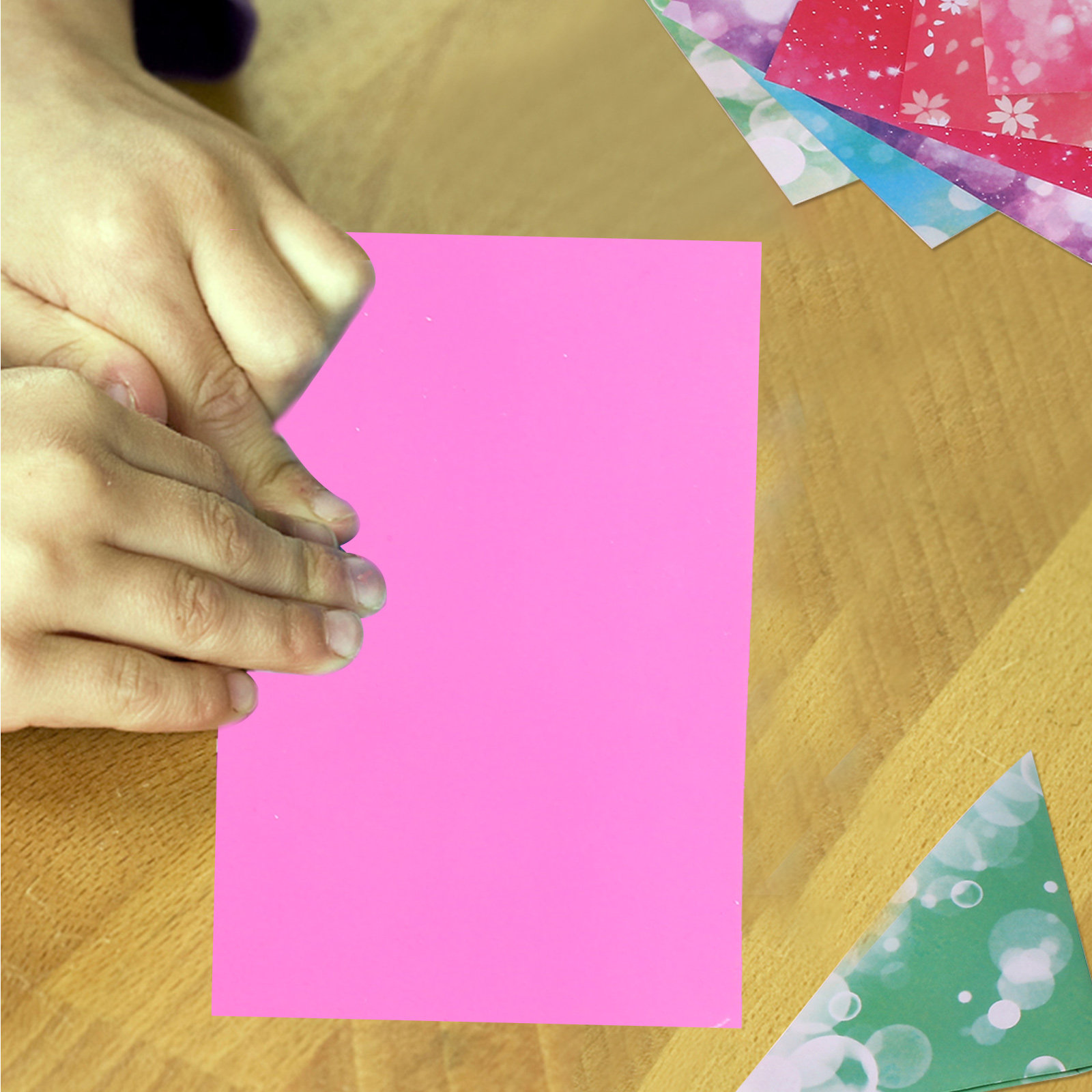 Art Craft In Paper - 10 Sheets A4 Colorful Foam Paper