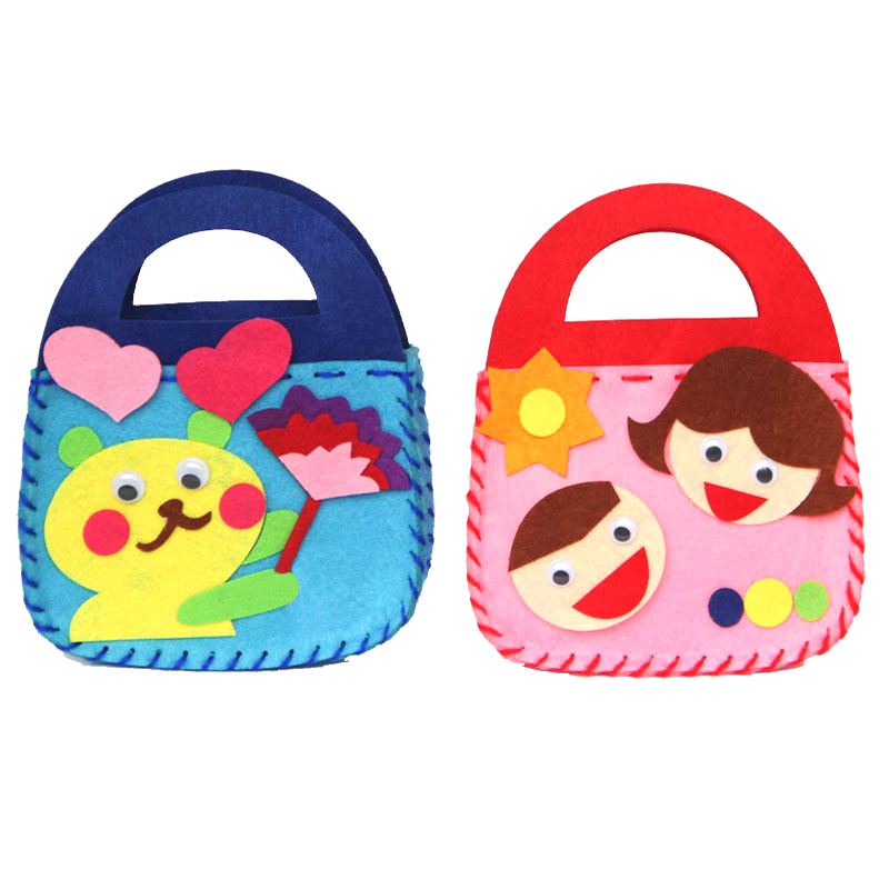 Art Craft Animals - 8Pcs DIY Sewing Handmade Bag Children