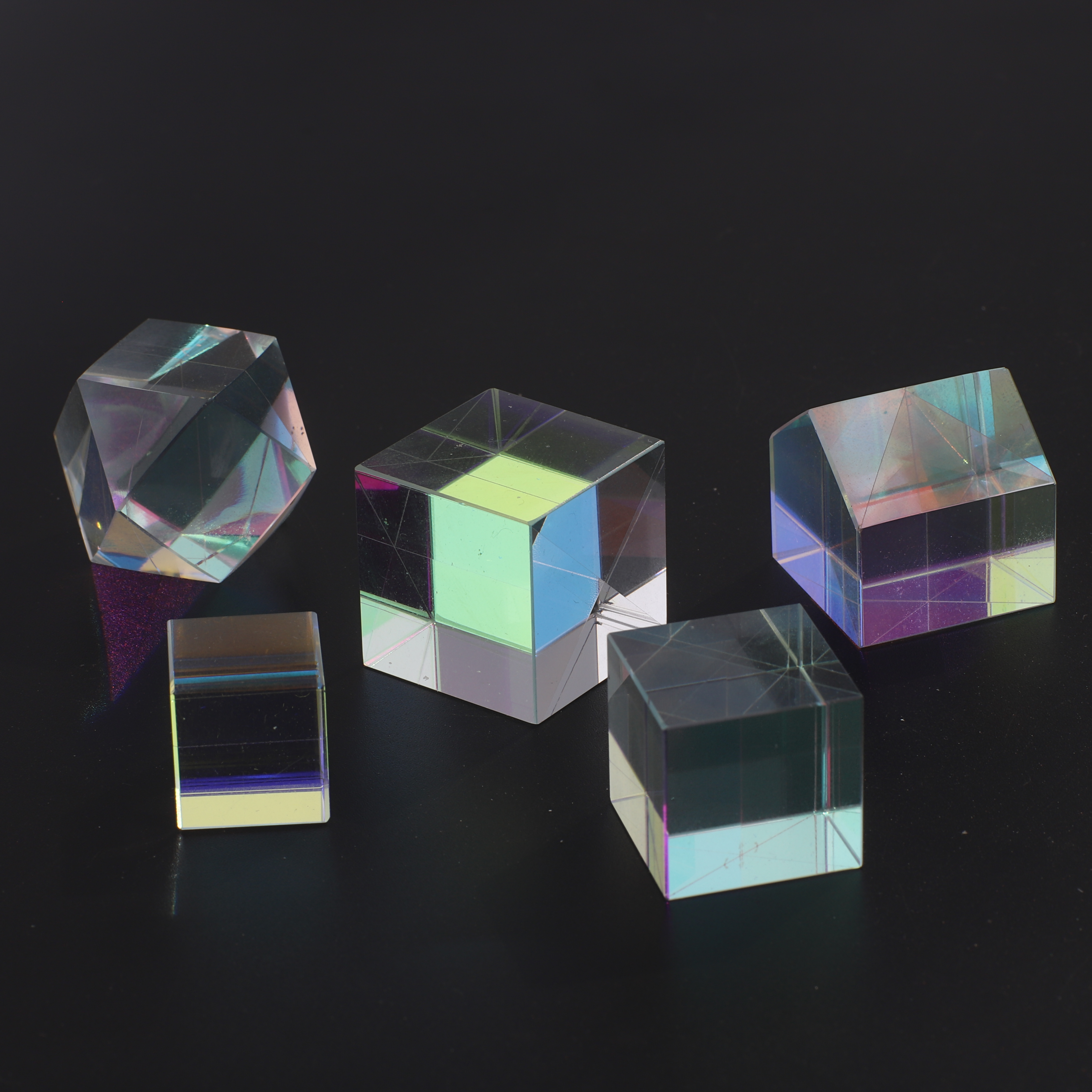 Art Craft Optical - 1Pc Mini K9 Crystal Glass Cube
