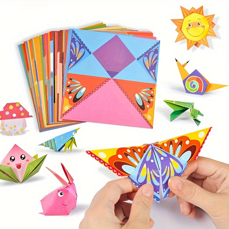 Art & Craft Paper Ideas - 1 Set of 54 Sheet Origami