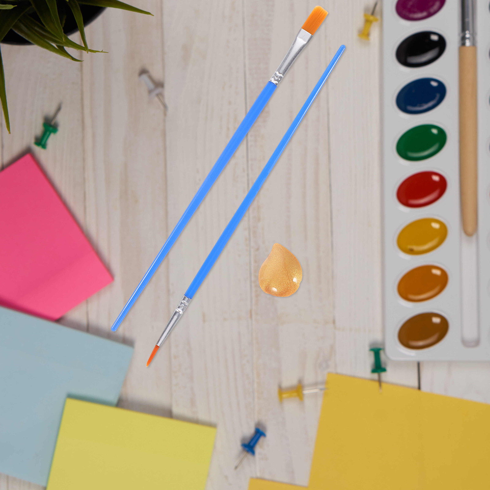 Art Craft In Paper - 1 Set Outlining Gold Paste Liquid