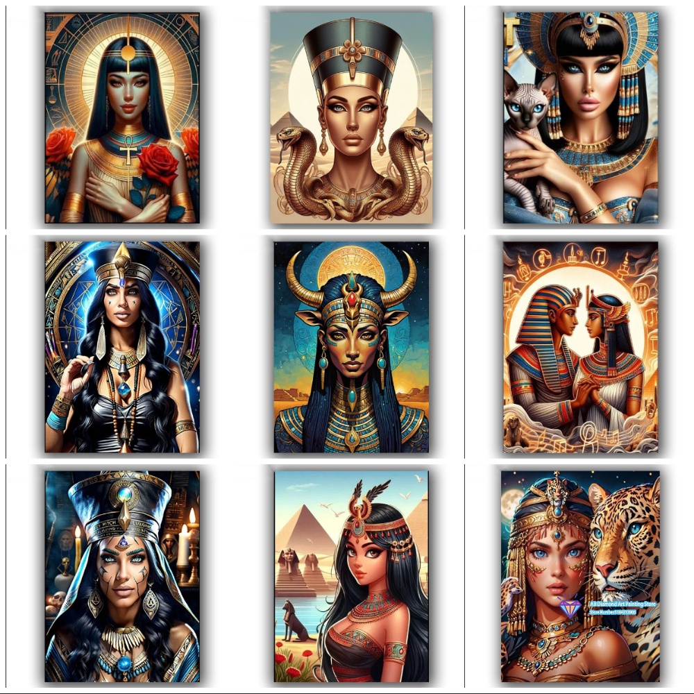 Queen Art Craft - Magician Witch Egyptian Queen Tiger Snake