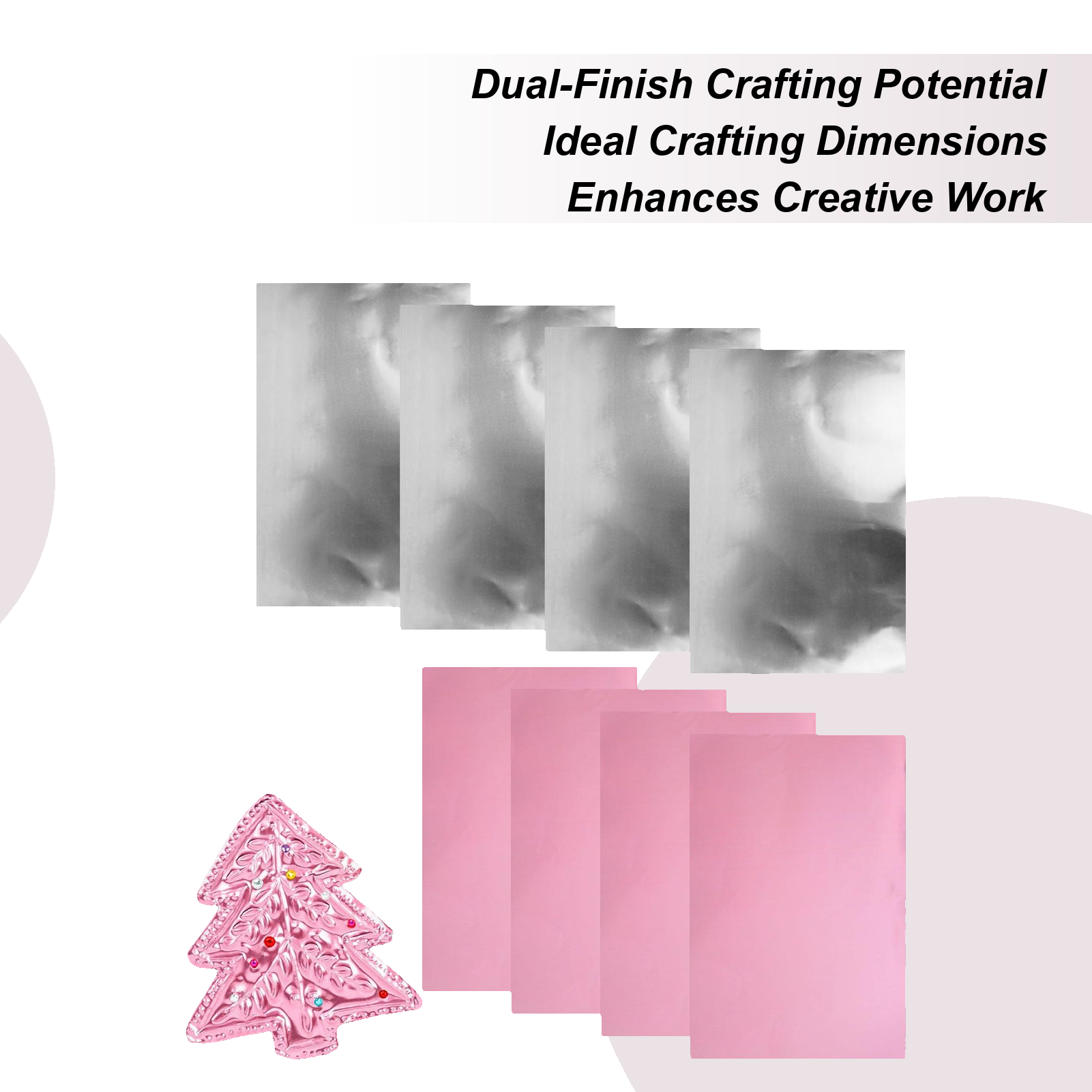 Embossing Foil 8 Pieces Alumin – обзор и цена Art Craft In Paper