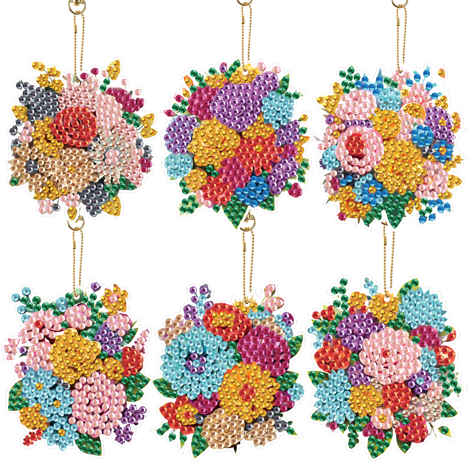 6PCS Diamond Art Painting Keyc – обзор и цена Art Craft Flower