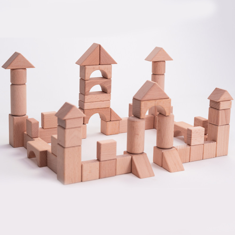 20Pcs Solid Wooden Cylinder Bl – обзор и цена Art Craft Building