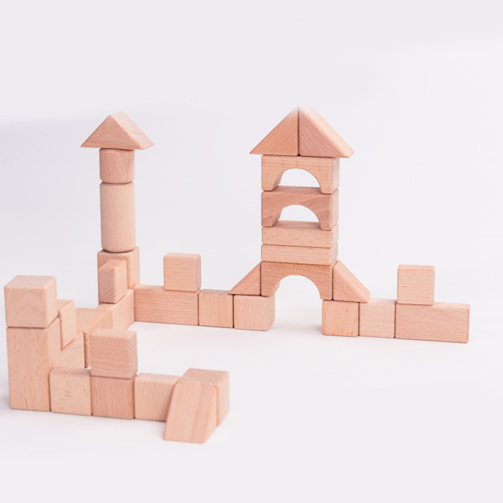 20Pcs Solid Wooden Cylinder Bl – обзор и цена Art Craft Building