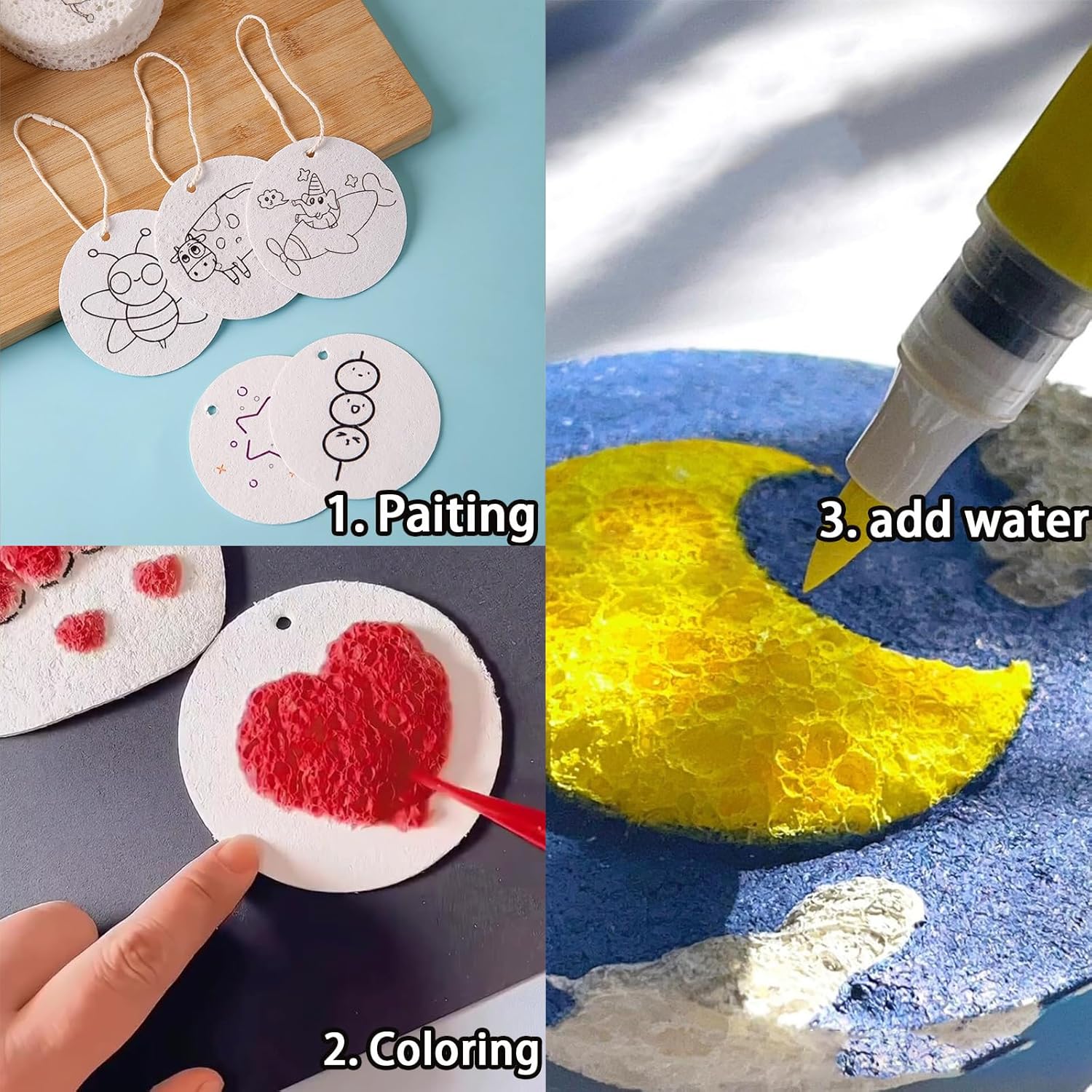 3D Puffy Foam Texture Painting – обзор и цена Art Craft In Paper