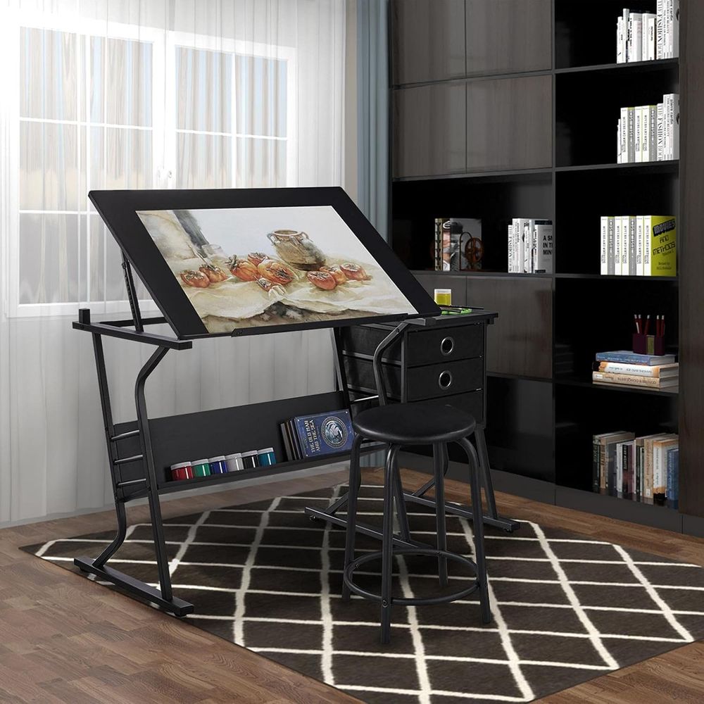 Adjustable Art Desk with Stool – обзор и цена Art And Craft Studio