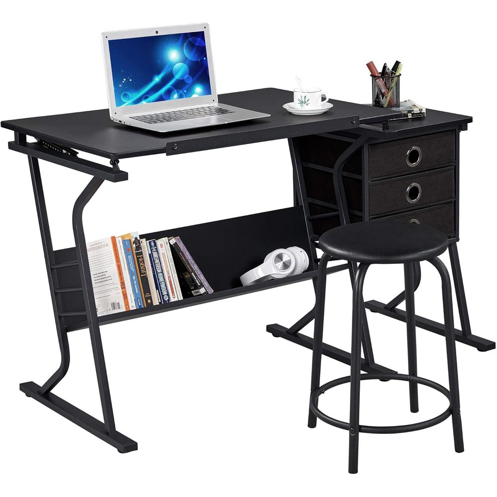 Adjustable Art Desk with Stool – обзор и цена Art And Craft Studio