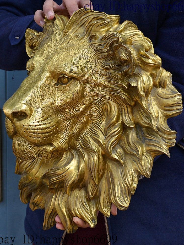 42 CM China Brass Copper Fengs – обзор и цена Art Craft Lion