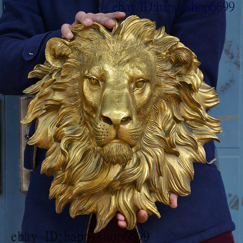 42 CM China Brass Copper Fengs – обзор и цена Art Craft Lion