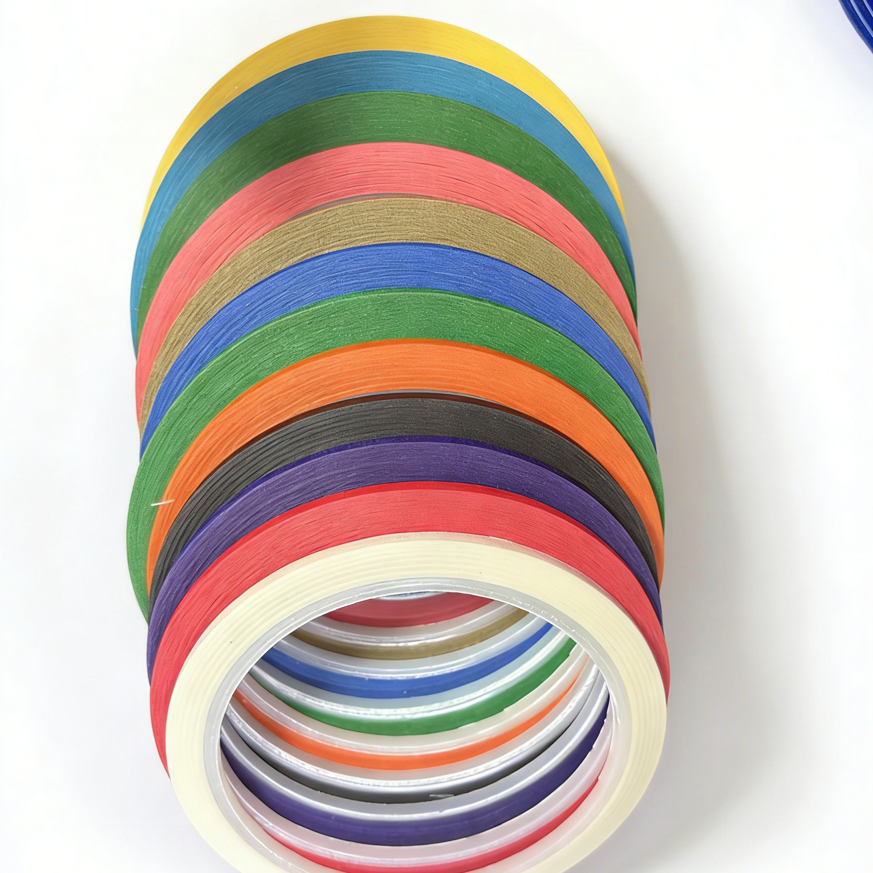 12ROLLS Rainbow Colored Maskin – обзор и цена School Of Art X Craft