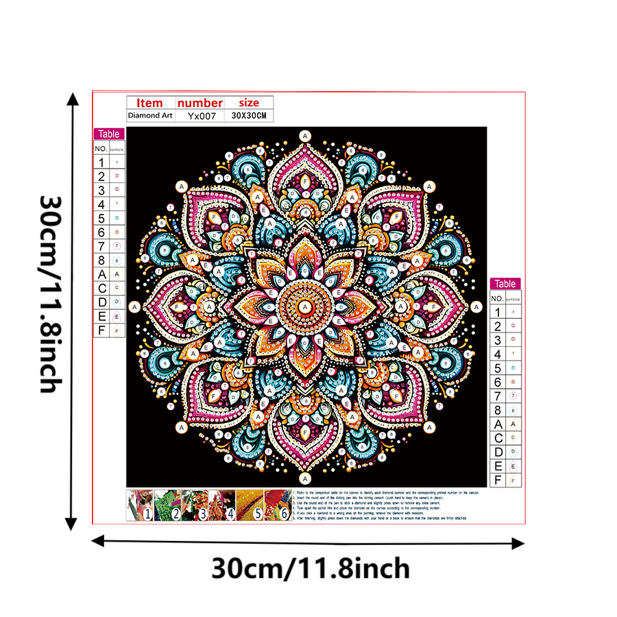 5D DIY Diamond Painting Flower – обзор и цена Art Craft Flower