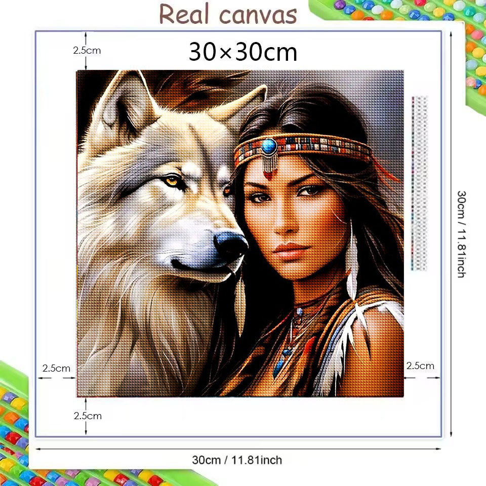 5D DIY Diamond Painting: Woman – обзор и цена Art Craft Lion