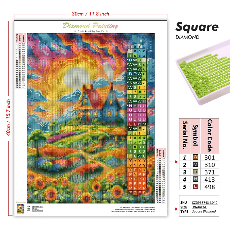 Diamond Art Painting Kit Fanta – обзор и цена Art Craft Village