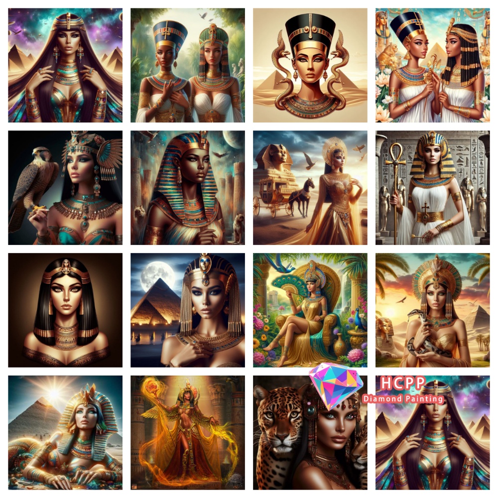 Egyptian Queen Diamond Paintin – обзор и цена Queen Art Craft