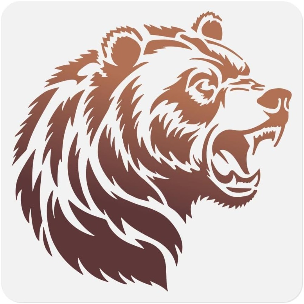 1 Piece Roaring Bear Head Anim – обзор и цена Art Craft Animals