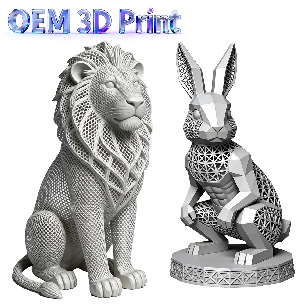 Custom SLM Metal 3D Printing S – обзор и цена Art Craft Lion