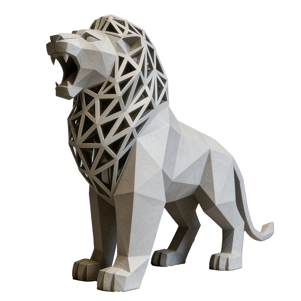 Custom SLM Metal 3D Printing S – обзор и цена Art Craft Lion