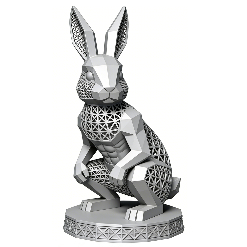 Custom SLM Metal 3D Printing S – обзор и цена Art Craft Lion