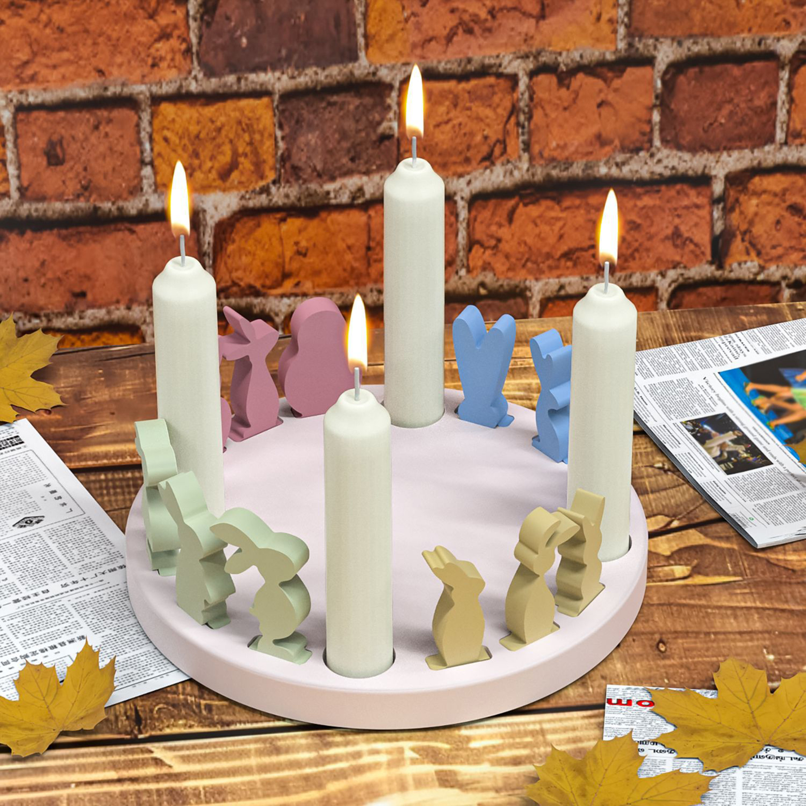 Hollow House Rabbit Candle Hol – обзор и цена Art Craft Easter