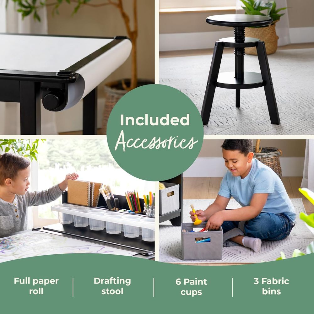 3-in-1 Children's Art Table an – обзор и цена Art & Craft Paper Ideas