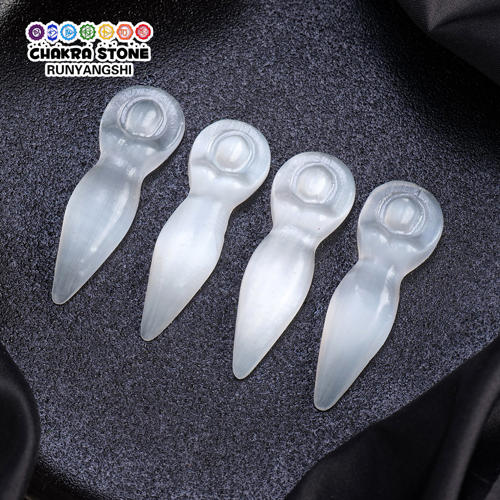 1pc Natural Crystal White Sele – обзор и цена Queen Art Craft
