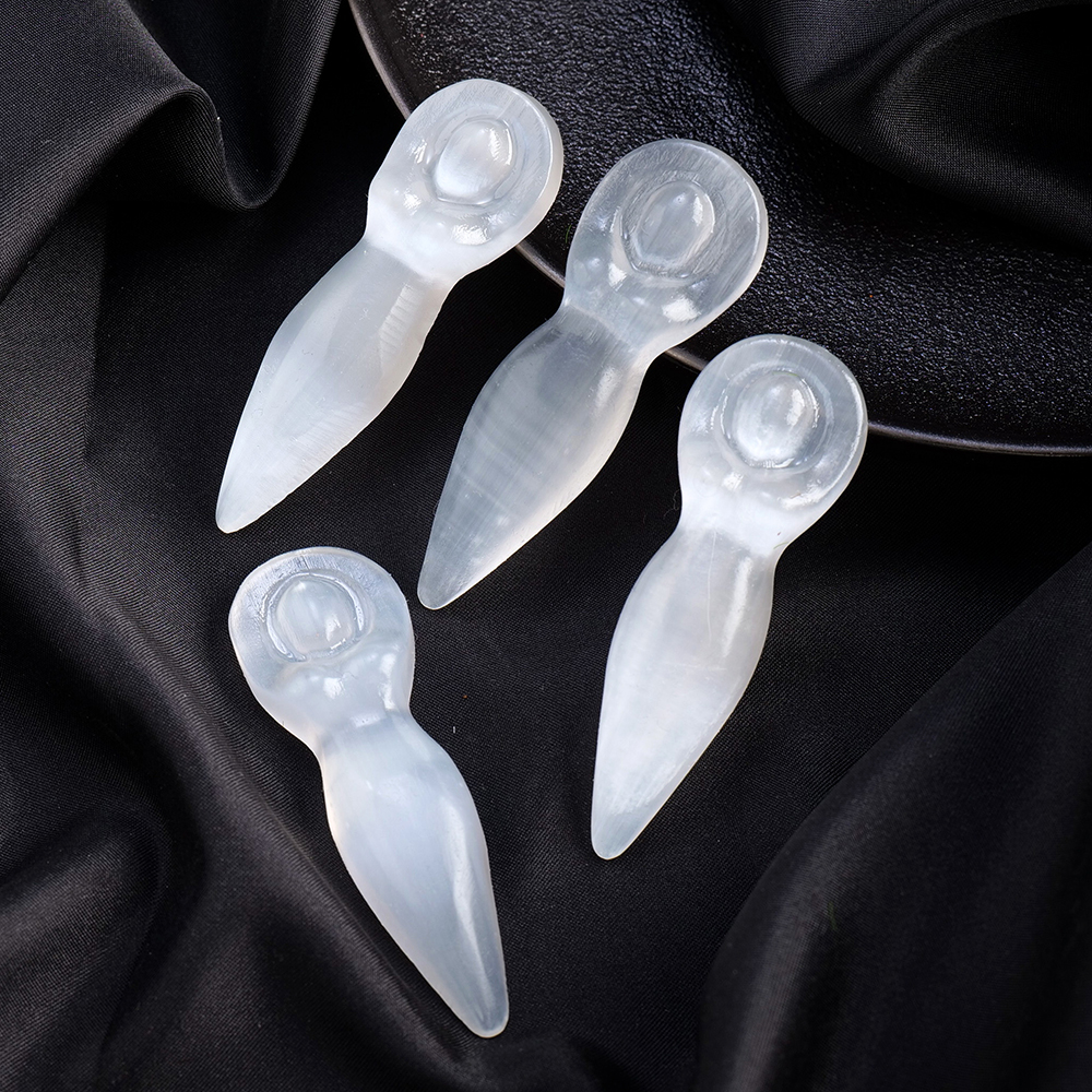 1pc Natural Crystal White Sele – обзор и цена Queen Art Craft