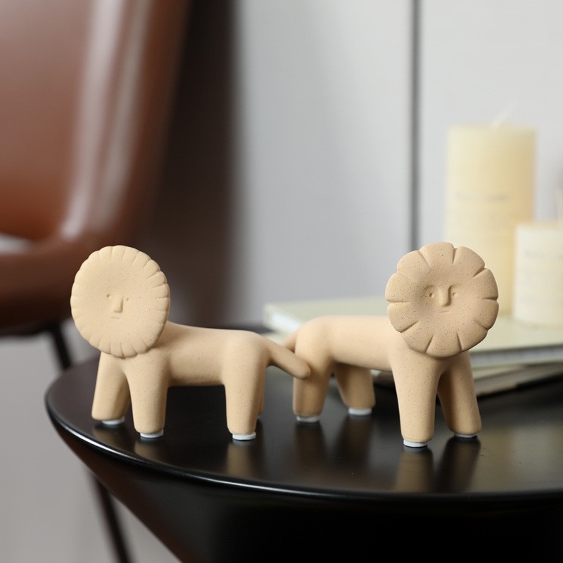 Nordic Morandi Color Animal Li – обзор и цена Art Craft Lion