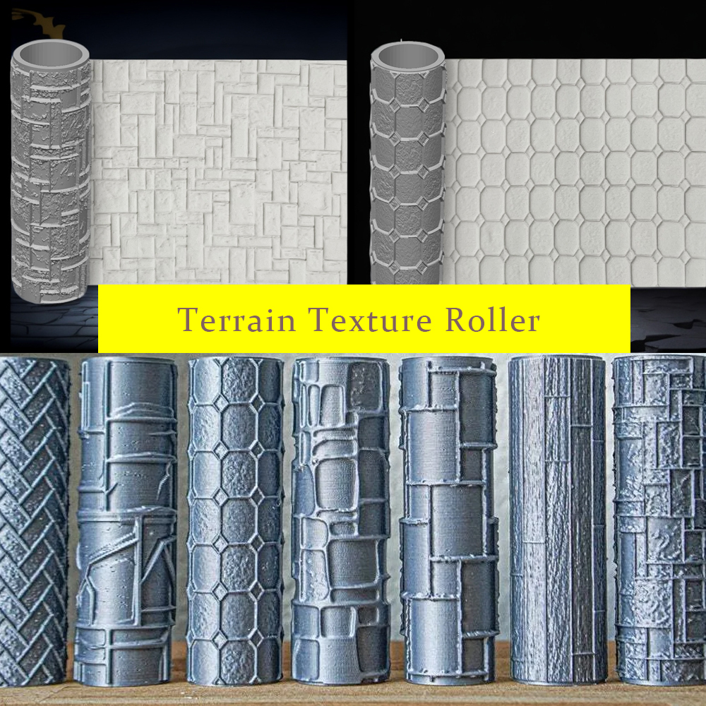 DIY DND Texture Roller Model M – обзор и цена Art Craft Building