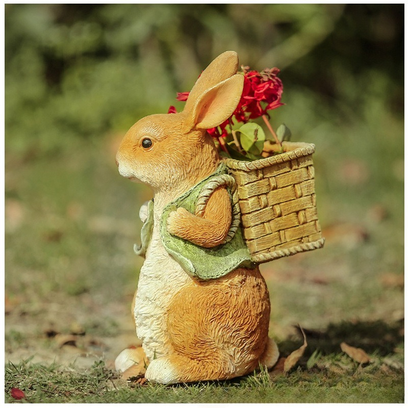 Outdoor Garden Statues Rabbit  – обзор и цена Art Craft Animals