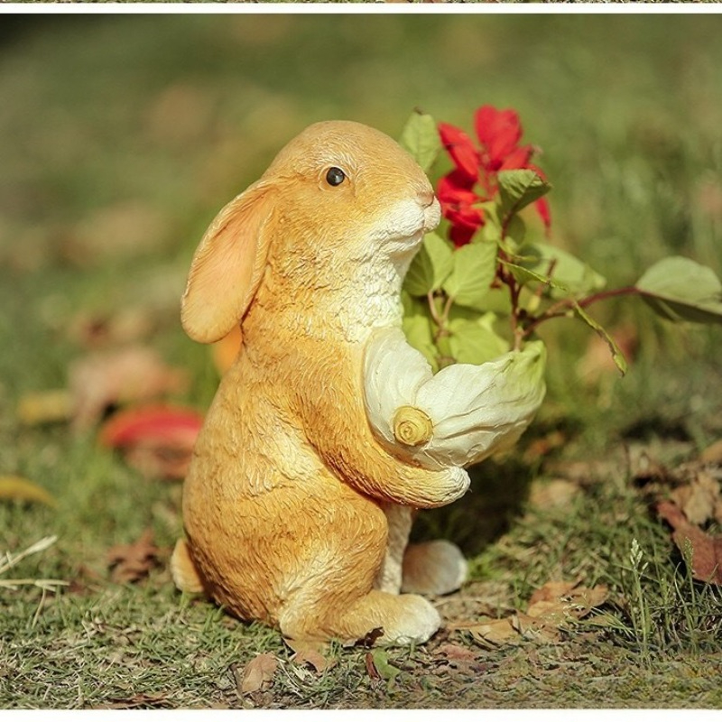 Outdoor Garden Statues Rabbit  – обзор и цена Art Craft Animals