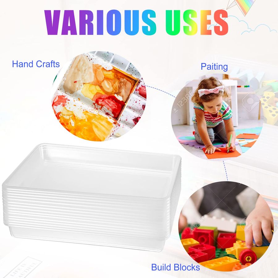 15 Pcs Activity Plastic Art Tr – обзор и цена School Of Art X Craft
