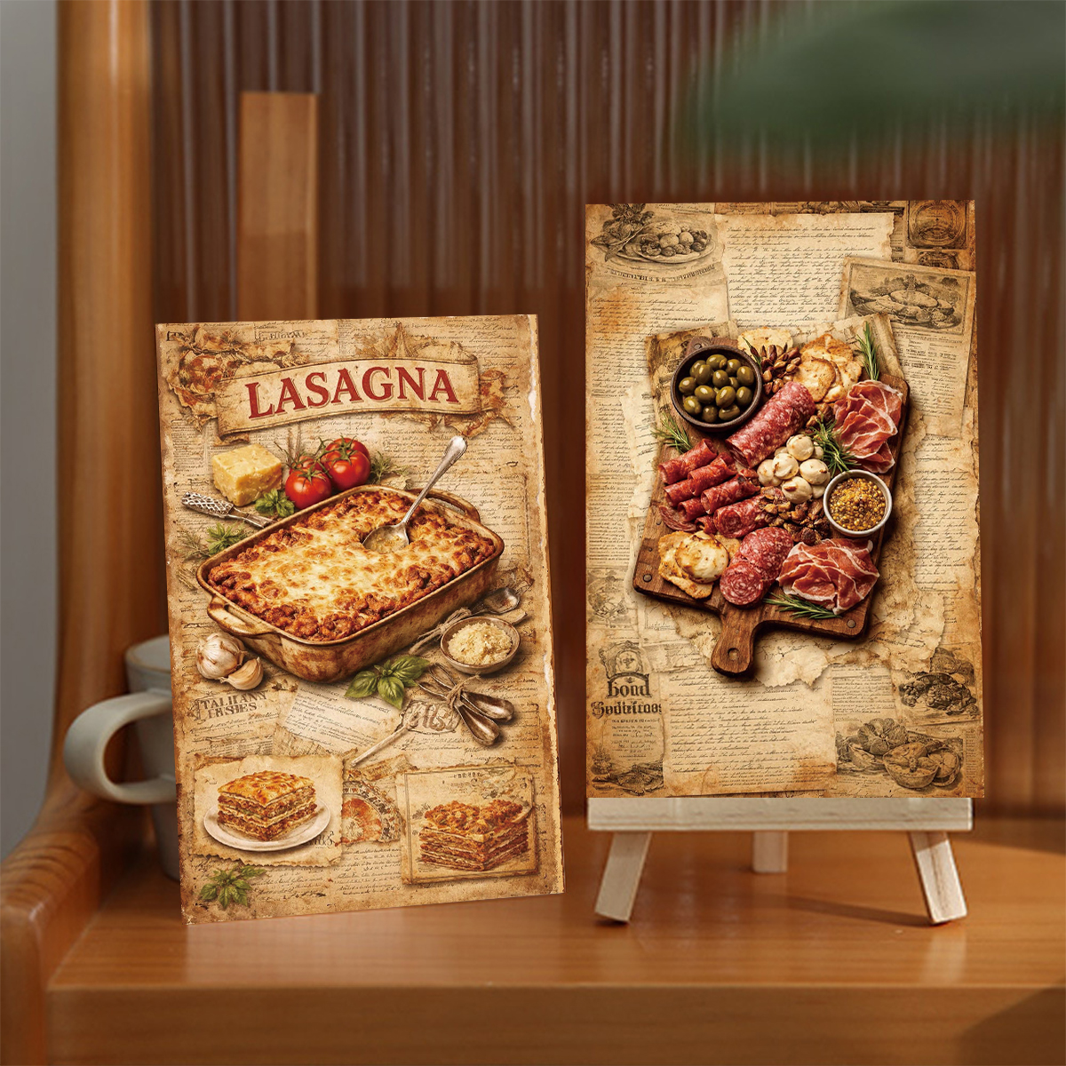 20pcs Dessert Food-Themed Wall – обзор и цена Art Craft Bakery