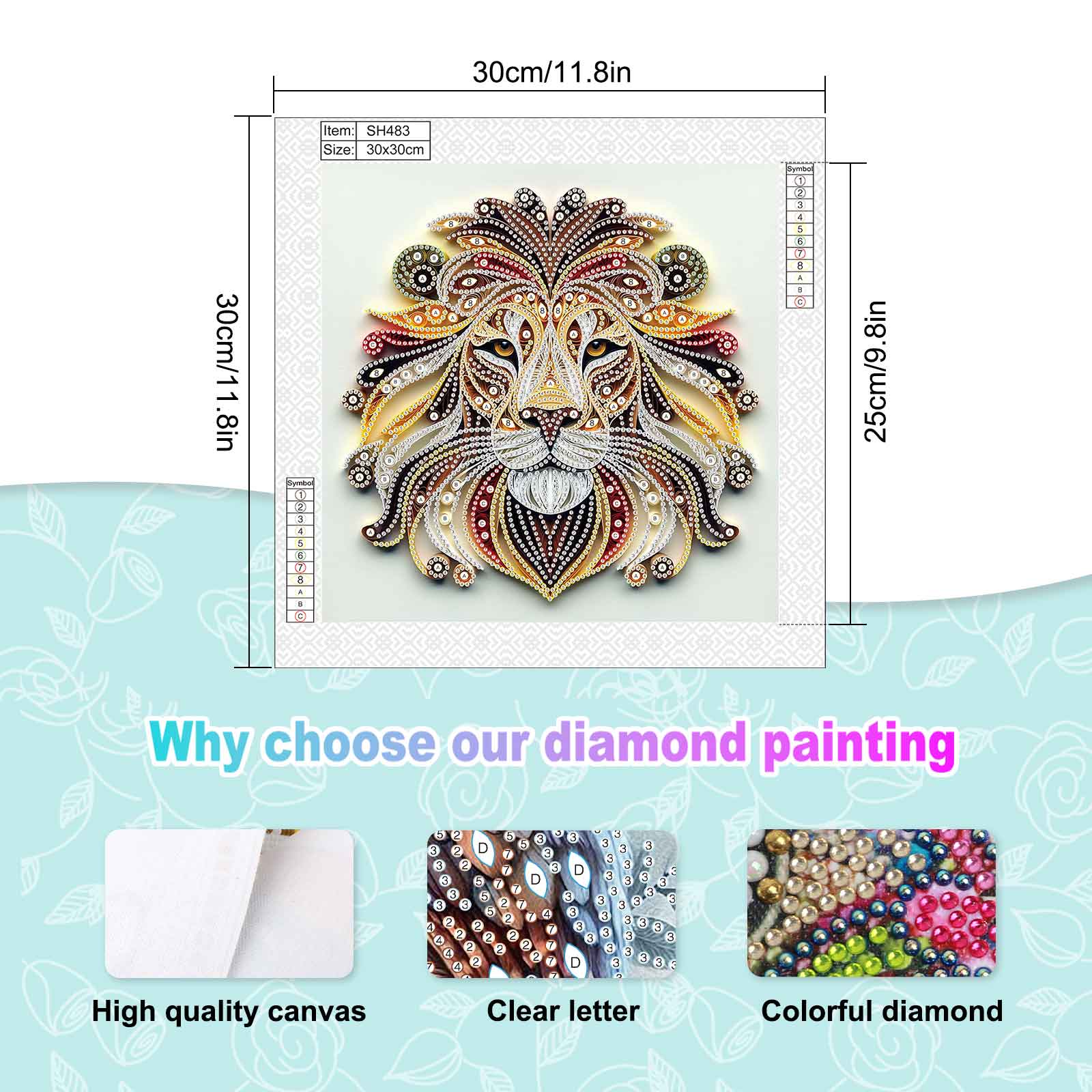 Special Shape Diamond Kits for – обзор и цена Art Craft Lion