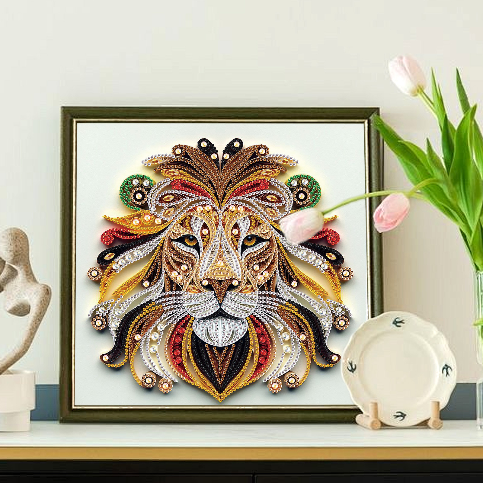 Special Shape Diamond Kits for – обзор и цена Art Craft Lion