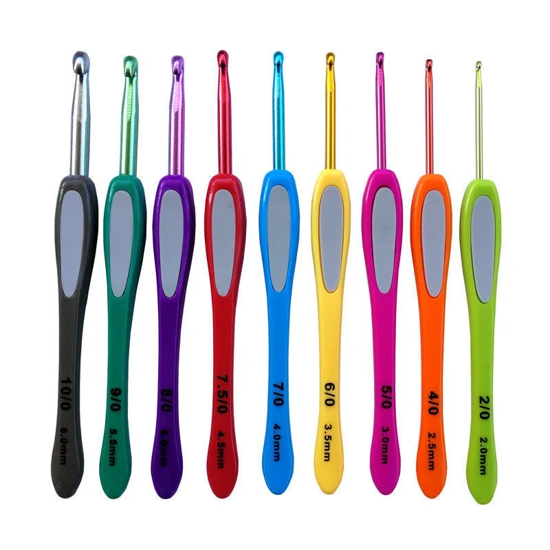 Color Soft Handle Crochet Tool – обзор и цена Crochet Hook Set