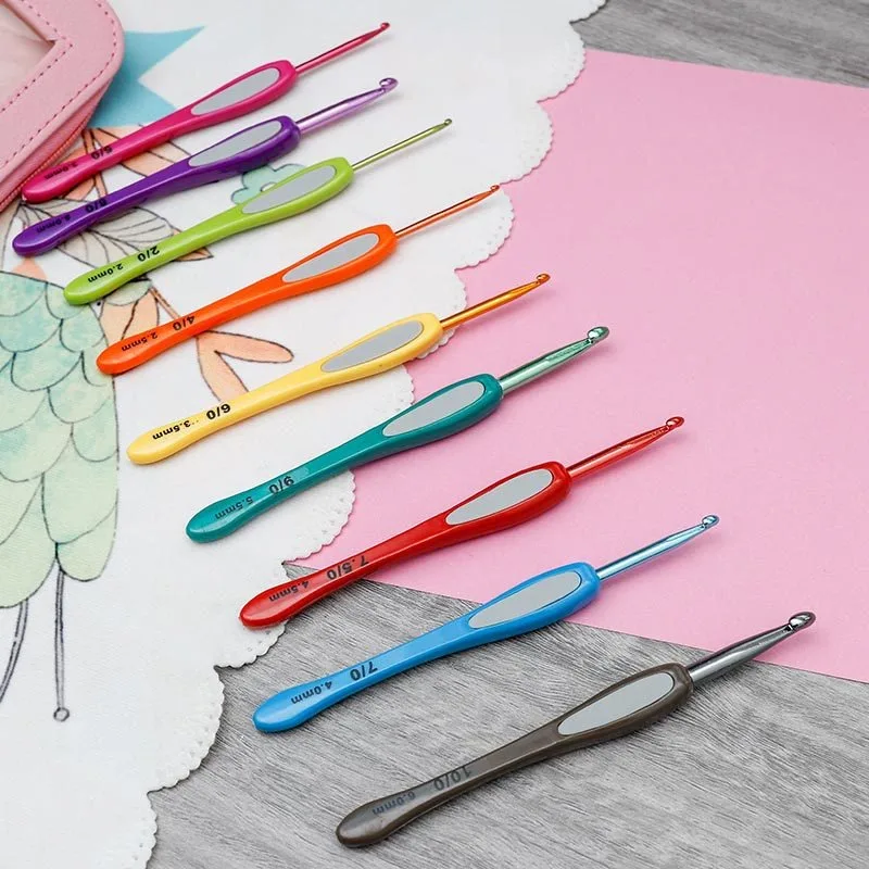 Color Soft Handle Crochet Tool – обзор и цена Crochet Hook Set