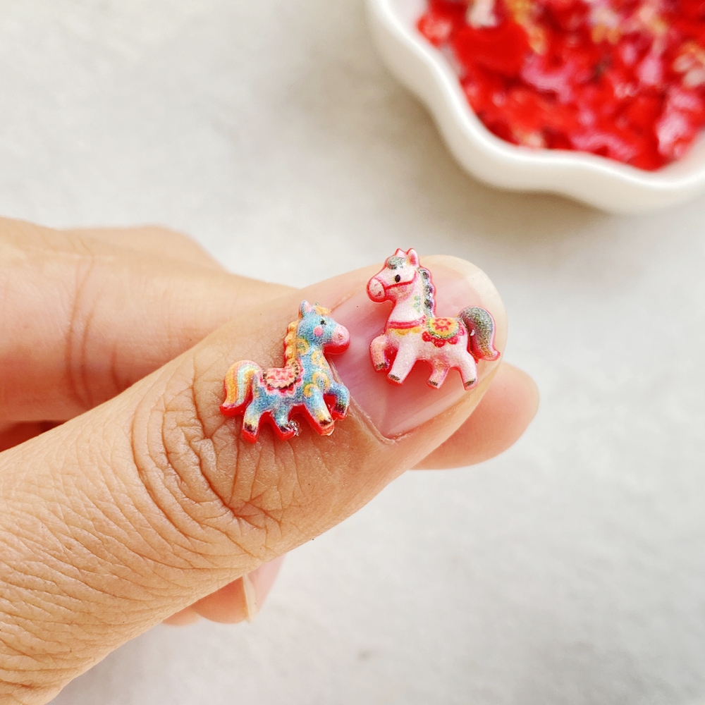 50pcs Resin Cute Mini Red Anim – обзор и цена Art Craft Easter