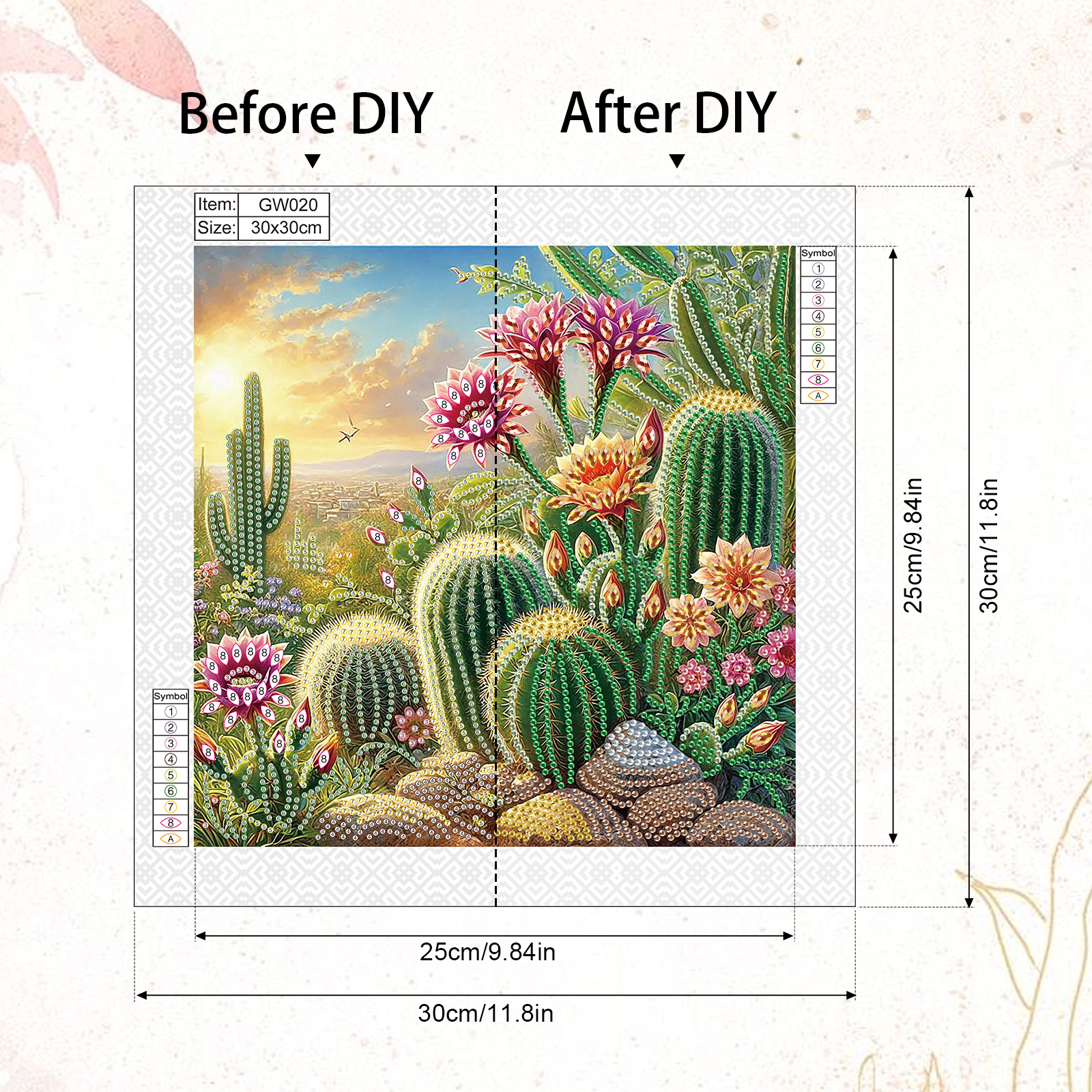 5D DIY Diamond Painting Flower – обзор и цена Art Craft Flower