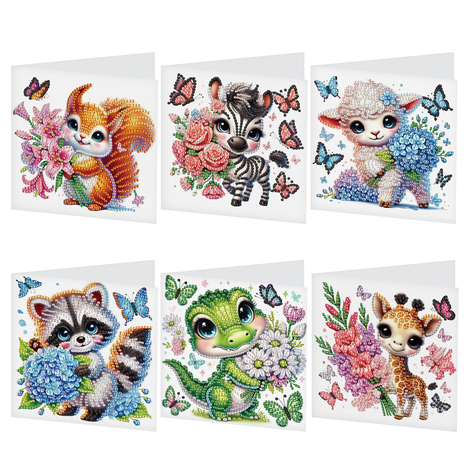 6Pcs Diamond Art Painting Gree – обзор и цена Art Craft Animals