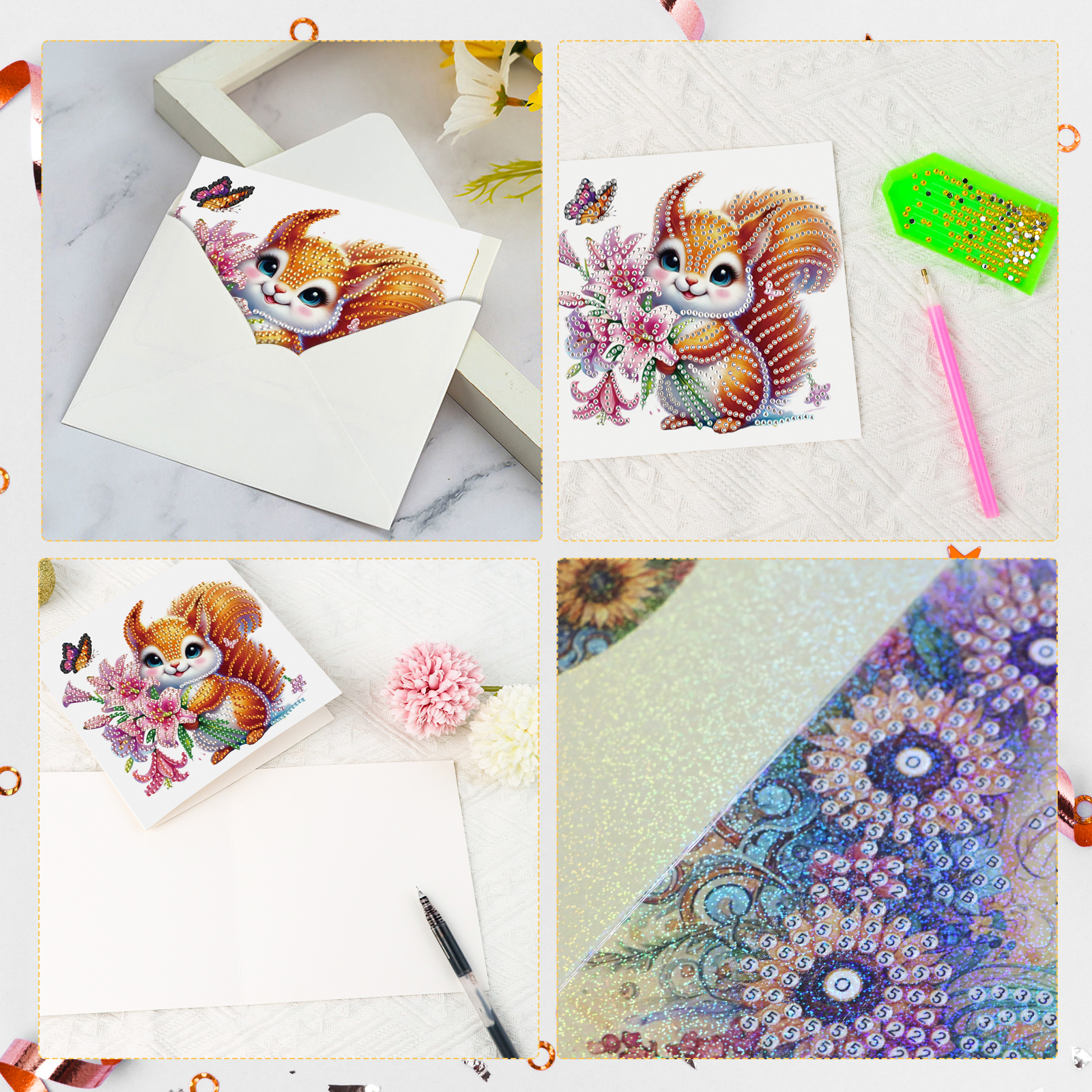 6Pcs Diamond Art Painting Gree – обзор и цена Art Craft Animals