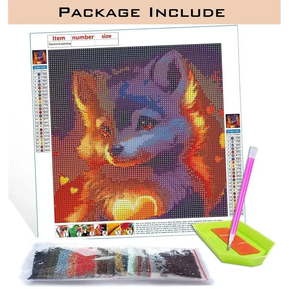 Diamond Painting DIY Colorful  – обзор и цена Art Craft Village
