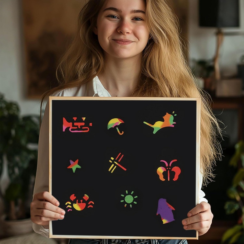 Scratch Paper Art Set, Black C – обзор и цена Art Craft Painting