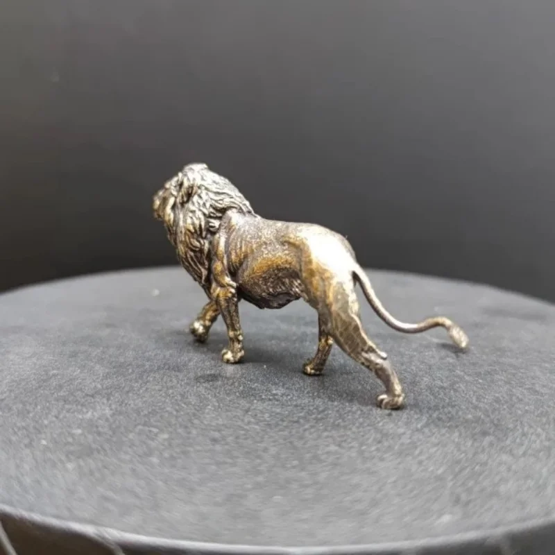 Mini Solid Brass Lion Sculptur – обзор и цена Art Craft Lion