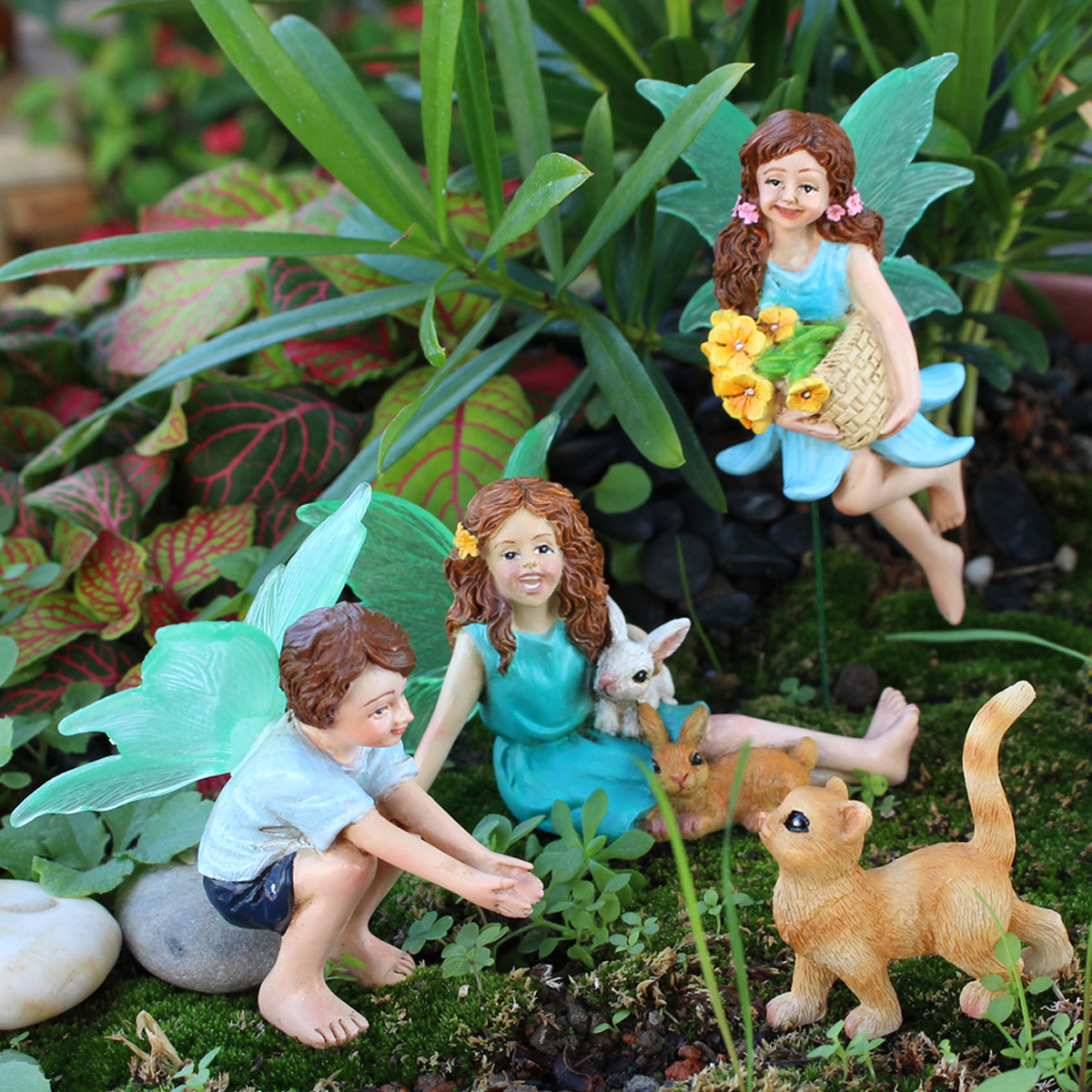 4pc Flower Fairy and Animal Pa – обзор и цена Art Craft Flower