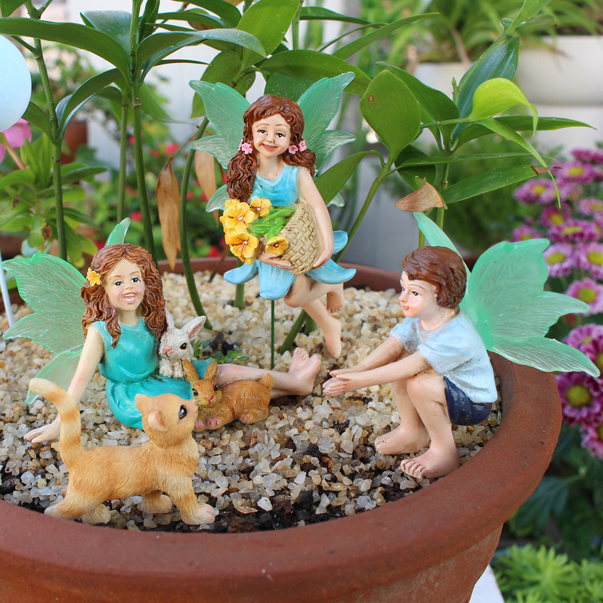 4pc Flower Fairy and Animal Pa – обзор и цена Art Craft Flower