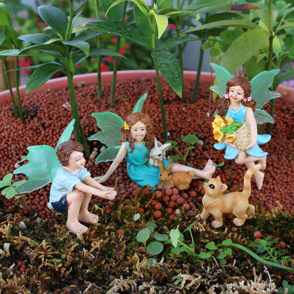 4pc Flower Fairy and Animal Pa – обзор и цена Art Craft Flower