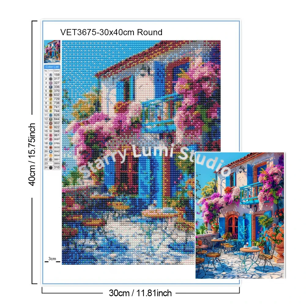 Water Town Diamond Painting La – обзор и цена Art Craft Village