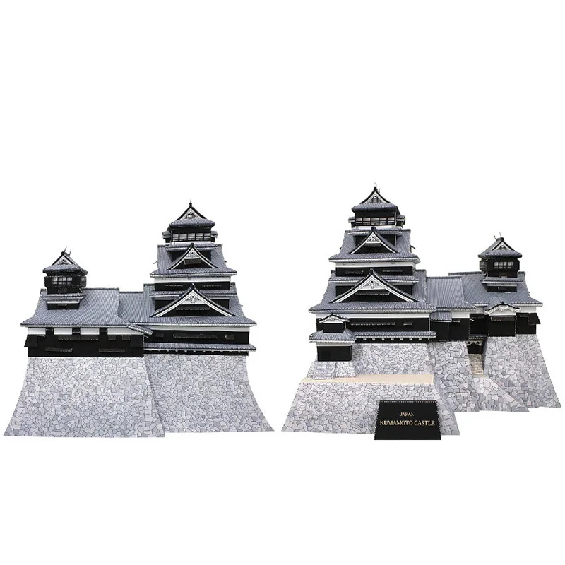 Japan Kumamoto Castle Mini 3D  – обзор и цена Art Craft Building